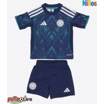 Camiseta Leicester City Oliver Skipp #22 Visitante Equipación para niños 2025-26 manga corta (+ pantalones cortos)